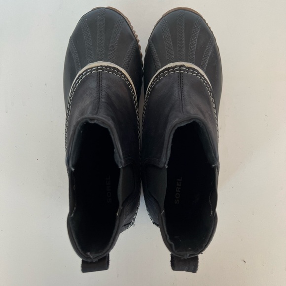 EUC Sorel Out & About Chelsea Women’s Waterproof Snow Boots, Size 7.5 - Picture 11 of 13